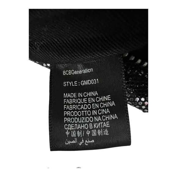 BCBG Generation Sequin Wristlet bag clutch Makeup Pouch metallic - Picture 13 of 15